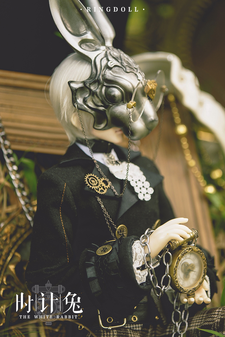 海外並行輸入正規品 Ring Doll The White Rabbit 時計兎 thecarestaff.com